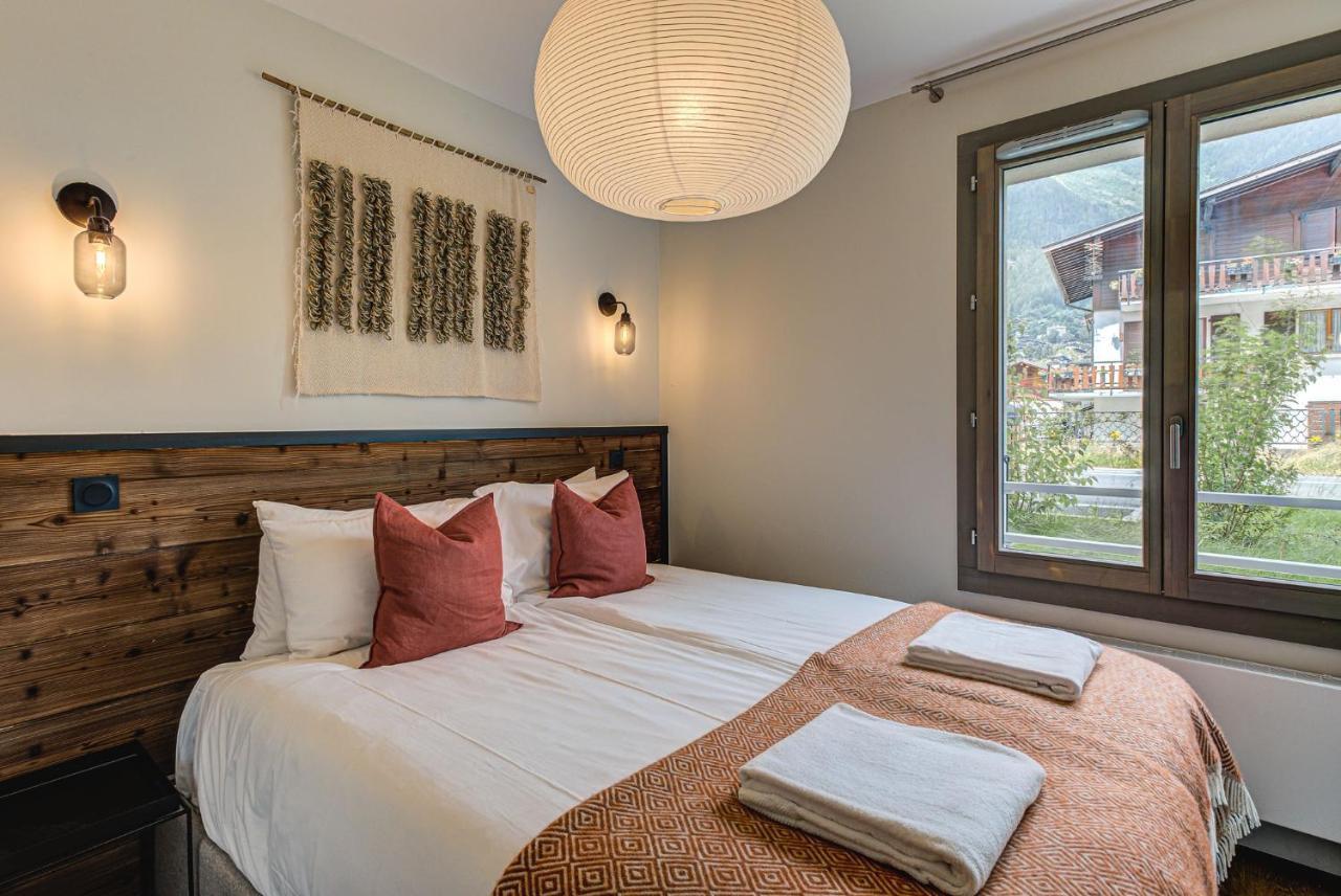 White Pearl A05 Modern Apartment Chamonix Alpes Travel Sleeps 4 To 6 Экстерьер фото